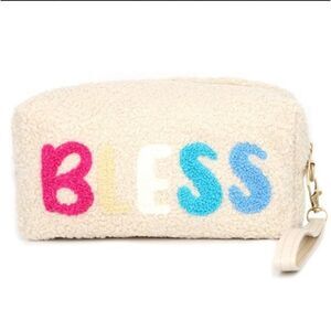 Styline Sherpa Wristlet or Cosmetic Bag NWT